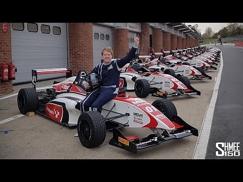 BMW M4 vs Formula 4 Racecar