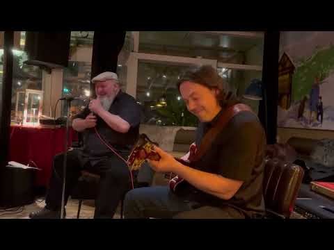 Big Dave Reniers en Bart Mulders Georges Birthday party