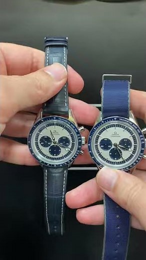 Omega Speedmaster Limited Edition Watch Blue Panda Dial CK2998 311.33.40.30.02.001 | SwissWatchExpo