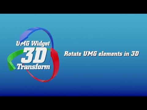 UMG 3D Transform