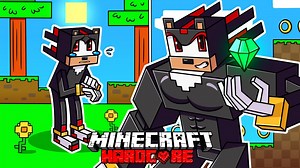 I Survived 100 DAYS as SHADOW from SONIC in HARDCORE Minecraft!