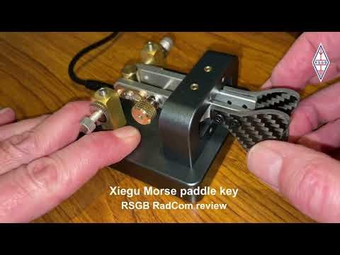 Xiegu Morse paddle key - RSGB RadCom review
