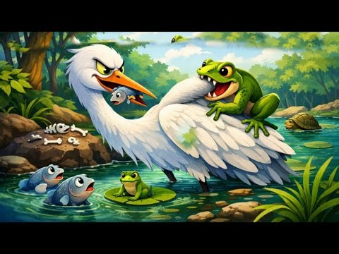 ଦୁଷ୍ଟ ବଗ ଓ ବୁଦ୍ଧିମାନ ଶୁଆ | Odia Moral Story for Kids | Odia Kahani | odia gapa | odia stories