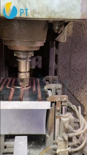 Skived Fin Heat Sink Manufacturing with Stamped Heat Pipes