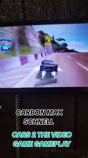 CARBON MAX SCHNELL GAMEPLAY ON CARS 2 THE VIDEO GAME