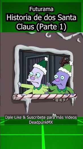 🧑‍🎄A Tale of Two Santa Clauses🎅(Part 1) #futurama #shot #shots #shorts #short #cartoon #summary #HD