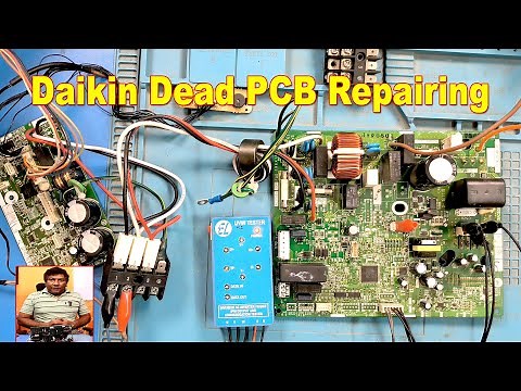 Daikin inverter AC Dead Outdoor PCB Repairing