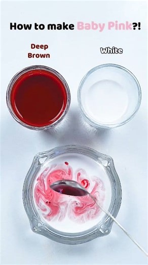 173K views · 846 reactions | How to make Baby Pink?! #colormixing #satisfying #asmr #paintmixing | Painting Academy | Facebook