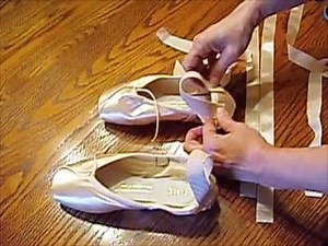 How to Sew Pointe Shoes