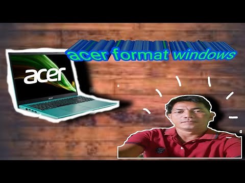 acer laptop tips how to format