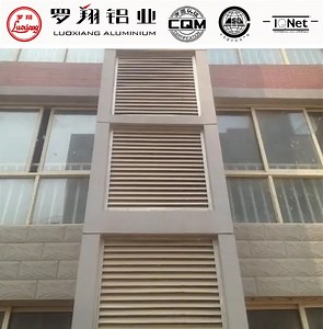[Hot Item] Aluminum Louver Extruded Profile Section Roller Shutter