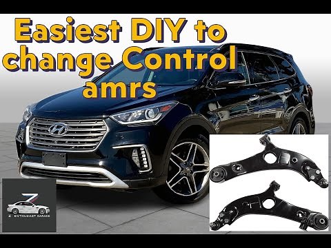 2012-2018 Hyundai Santa Fe - Easiest DIY Guide to change the Control Arms.