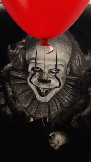 Pennywise Sketch🎈😂 #sketch #pennywise #drawing #art #hbomax