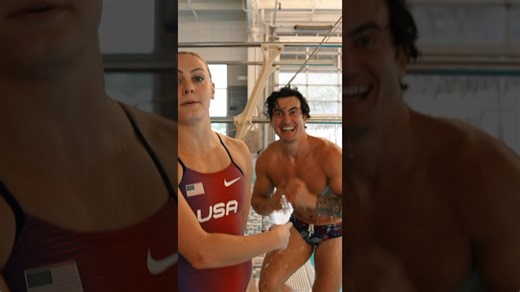 Bodybuilder vs Team USA Diver 🇺🇸🏊‍♂️