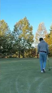 Does wind effect a putt🤔 #golf