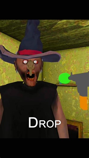 Trolling Big Halloween With RPG gun 🤣 #grannygame #granny #ytshorts #shortsviral #viralshorts