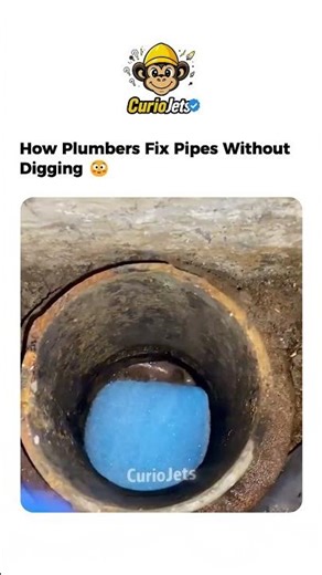 How Plumbers Fix Pipes Without Digging 😳