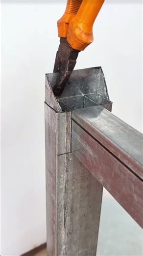 Join Square Tubes Without Welding Using Cut And Lock