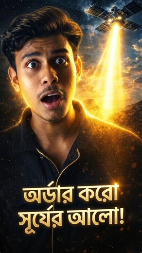 রাতেও আসবে সূর্যের আলো! ☀️😳