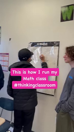 Building thinking classroom in my Math class is to get to my students to solve problems by thinking through them until they arrive at a solution. #nogivingup #opportunityforcompletingatasksatisfavtorily #mathematics #mathteacher #teacherlife #pinoyabroad #pinoyteacher #california #highschool | Titser Gaming