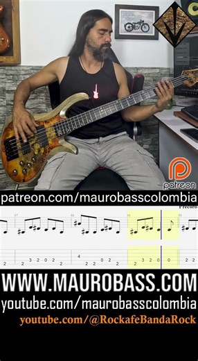 Perry Manson – Ozzy Osbourne – Bass Cover #Maurobass #rock #coverbajo #basscover