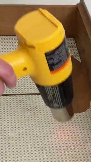 Quick Tip For Removing Old Drawer Liners when Flipping Furniture