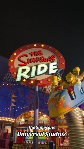 The Simpsons Ride Experience at Universal Studios