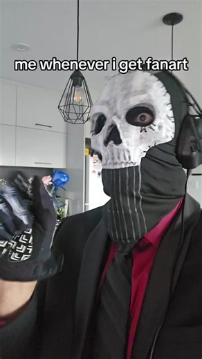 Ghost Call of Duty Cosplay Suit Fanart Reaction Video