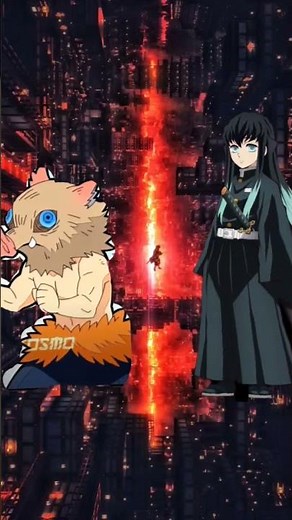 Muichiro tokito vs Inosuke #demonslayer #anime #like #subscribe #ytshorts