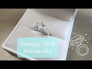 100$ Doveggs Moissanite Ring Review