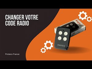 Changer le code radio de votre télécommande.