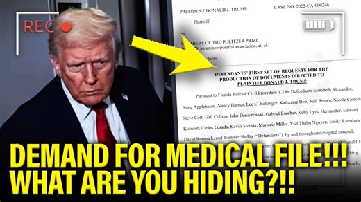 Trump PANICS as Lawsuit DEMANDS his Medical File…in 30 DAYS!!!! Follow for more! | MeidasTouch
