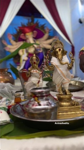 Hyderabad First Ganapathi Kalyanam Concept 2025 By Team BMFA Secunderabad #trendingshorts #bappa