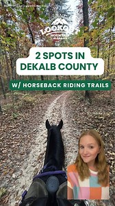 2025 is The Year of Alabama Trails, and DeKalb County has some unforgettable horseback riding experiences waiting for you! 🌄✨ 🌿 Little River Canyon National Preserve – Ride 23 miles of scenic backcountry roads through wild, beautiful terrain. Be sure to ride responsibly: share the road with hikers, bikers, and 4-wheel drive vehicles, and always check hunting dates before you go. 🏞️ Shady Grove Dude Ranch – Located near Mentone, this family-friendly ranch offers guided rides to the stunning De