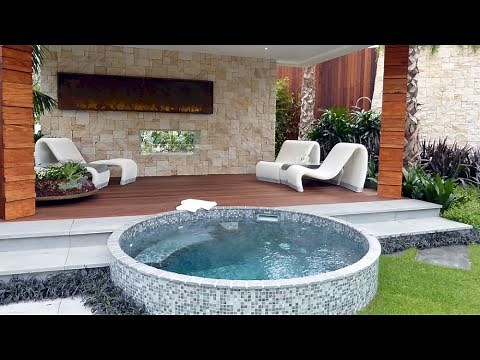 Landscaping ideas around the pool! 90 beautiful examples!