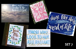 Set 7 - Printable Scripture Greeting Cards - Etsy Australia