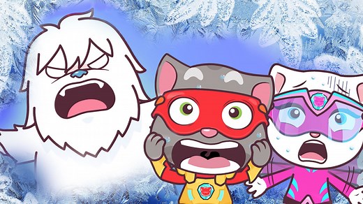 1.9M views · 20K reactions | Snow yetis can’t stop us. ❄️ We have the world to save! ⚡️ #TalkingTomHeroes | Talking Tom | Facebook