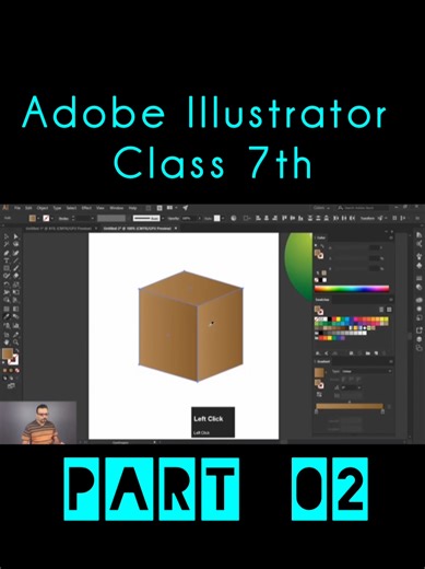 Adobe Illustrator Class 7th part 02 #mentor #gfx #class #illustrator #biggner