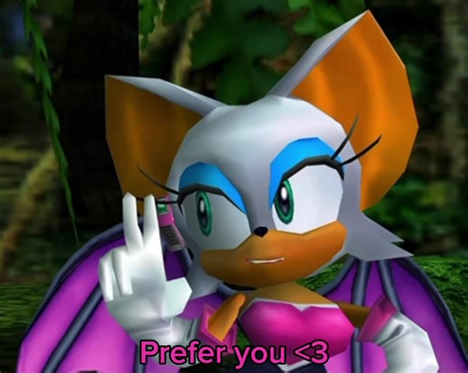 Rouge the Bat's Self-Perception in Sonic Universe