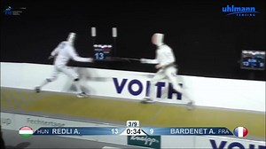 Watch again the final match of men's team epee word cup in Heidenheim, France vs Hungary by FIE | European Fencing Confederation
