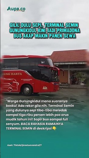 Meledak 3.444 Persen! Primadona Baru Pemudik 2026 pada Terminal Semin Gunungkidul