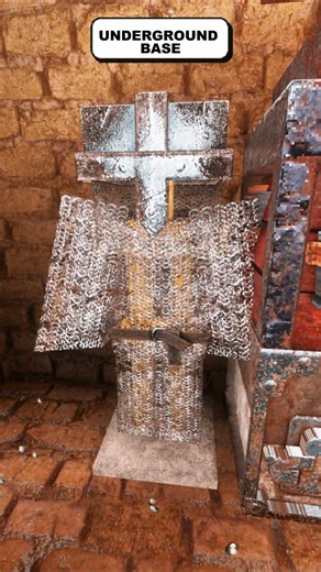 Minecraft Underground Base🏠 #shorts #minecraft #gaming