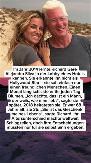 Richard Gere und Alejandra Silva: Warum ihre Liebe stärker ist als 33 Jahre Altersunterschied ❤️