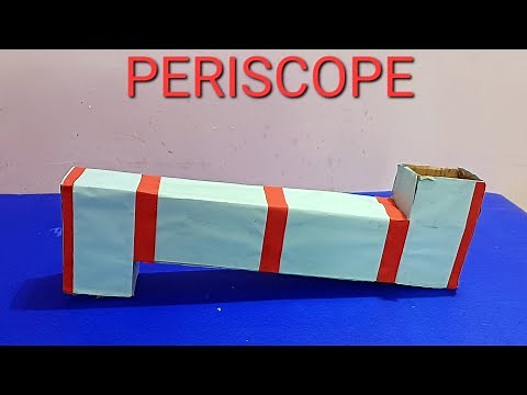 Periscope model for School Project |Science project Periscope | How to make Periscope with cardboard