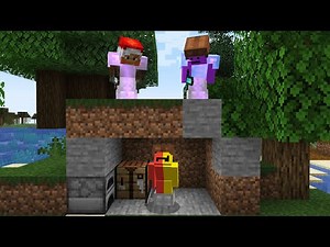 Minecraft Speedrunner VS 2 Hunters