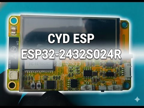 CYD ESP board intro part.1