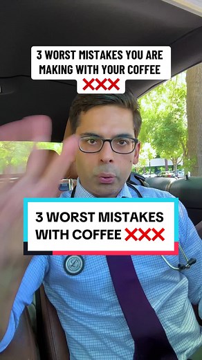 3 Mistakes You Are Making with Your Coffee ❌ | Dr. Sethi In today’s video, I’m sharing three common mistakes people make with their coffee and how to fix them. 🥁 Whether you're a coffee newbie or a seasoned barista, these tips will help you brew the perfect healthy cup every time. ☕️✨ As always, feel free to ask any questions in the comments and I will try my best to answer those. #coffee #coffeetiktok #coffeetok #healthy