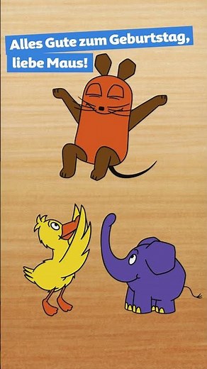 Herzlichen Glückwunsch, liebe Maus #shorts | Die Maus | WDR