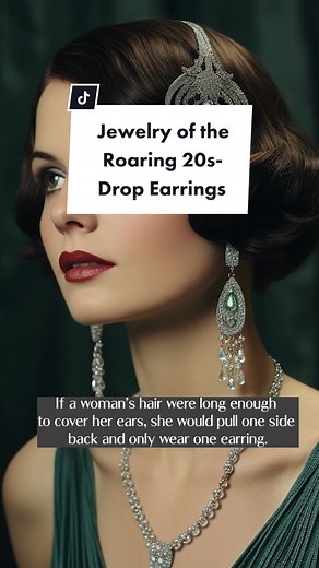 Roaring 20s Drop Earring Trends: A Look Back at 1920s Jewelry