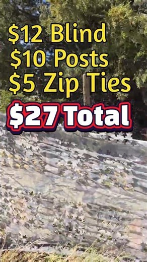 Cheap Blind || Mobile Ground Hunting #hunting #wild #game #outdoors #sports